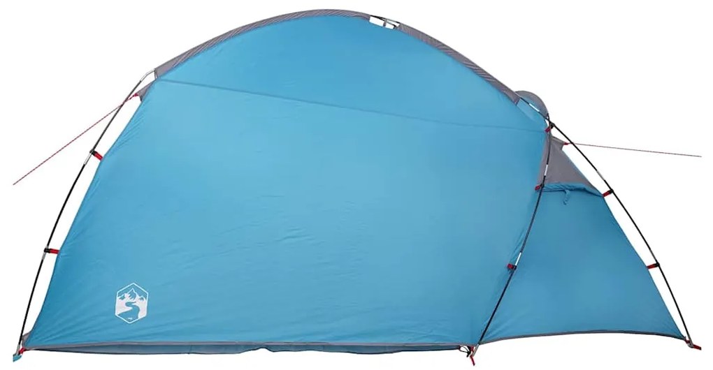 vidaXL Σκηνή Μπλε 370 x 230 x 185 εκ. Πολυέστερ και υαλοβάμβακας