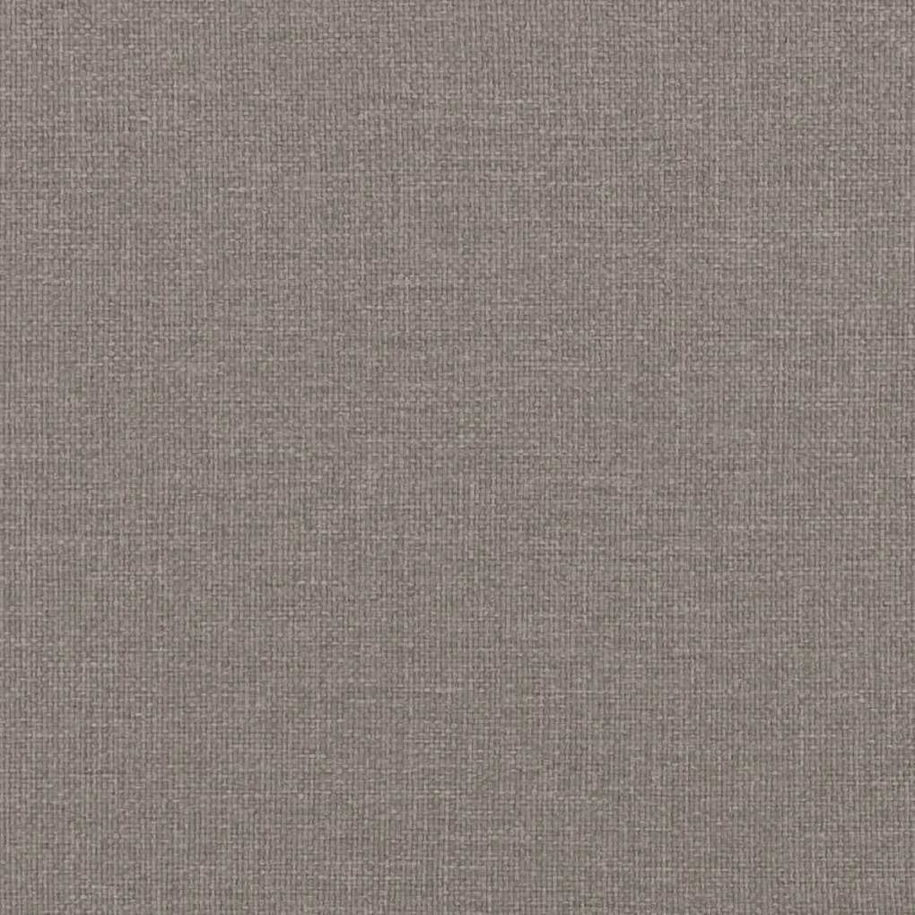 vidaXL Υποπόδιο Taupe 60x50x41 εκ. Υφασμάτινο