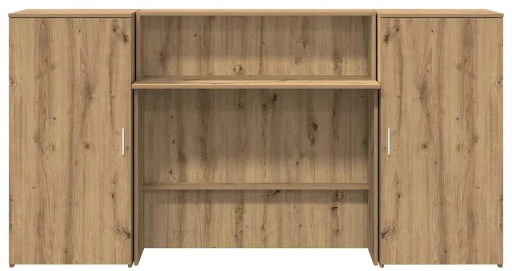 vidaXL Γραφείο υποδοχής 200x50x103,5 εκ. Επεξεργασμένο Ξύλο