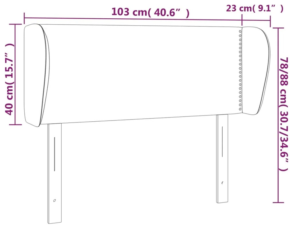 ΚΕΦΑΛΑΡΙ ΜΕ ΠΤΕΡΥΓΙΑ ΛΕΥΚΟ 103X23X78/88 ΕΚ.ΣΥΝΘΕΤΙΚΟ ΔΕΡΜΑ 3117089