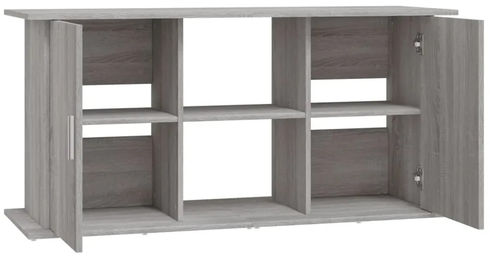 vidaXL Βάση Ενυδρείου Γκρι Sonoma 121x41x58 εκ. από Επεξεργασμένο Ξύλο