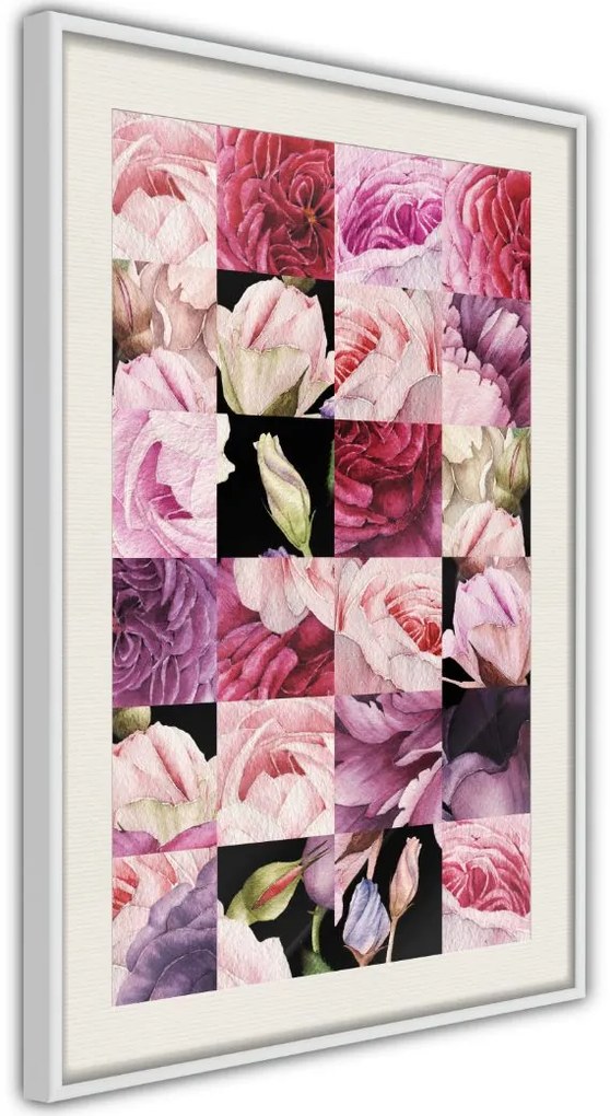 Αφίσα - Floral Jigsaw - 20x30 - Χρυσό - Χωρίς πασπαρτού