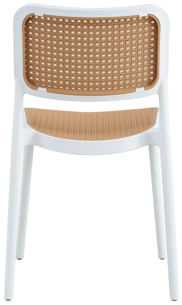 ΚΑΡΕΚΛΑ ΠΟΛΥΠΡΟΠΥΛΕΝΙΟΥ MEKO HM5934.01 ΛΕΥΚΗ ΜΕ ΜΠΕΖ ΨΑΘΑ 41x49x102Υ εκ.