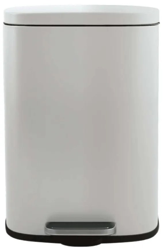 Κάδος Απορριμμάτων Akira 12Lt 05397.004 21,4x16,4x29,5cm White Μέταλλο