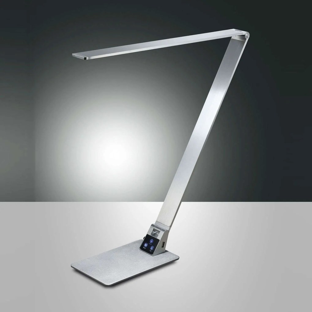 Φωτιστικό Γραφείου Wasp 3265-30-212 Aluminium Fabas Luce