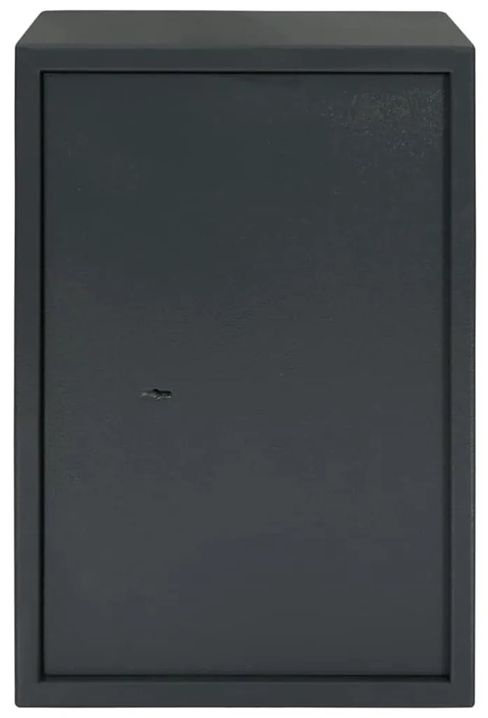 vidaXL Χρηματοκιβώτιο Σκοτεινό γκρίζο RAL7016 31 x 35 x 50 εκ Ατσάλι