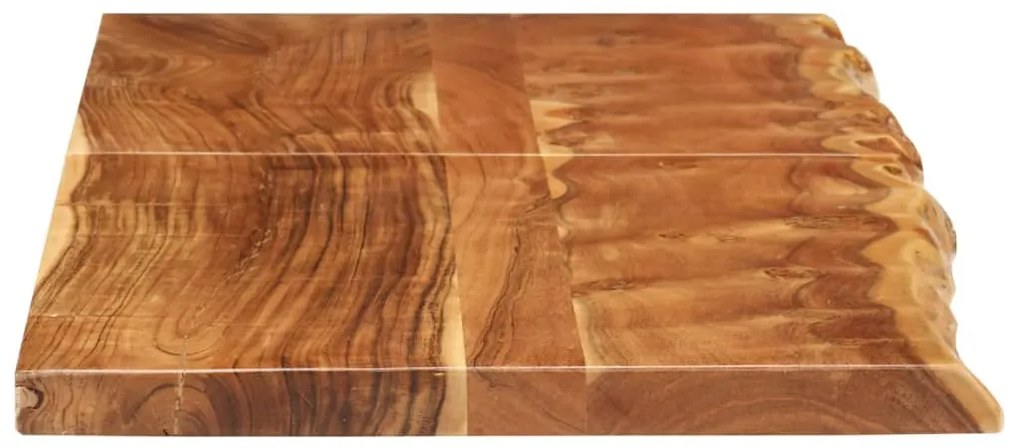 vidaXL Πάγκος Μπάνιου 140x52x3,8 εκ. από Μασίφ Ξύλο Ακακίας