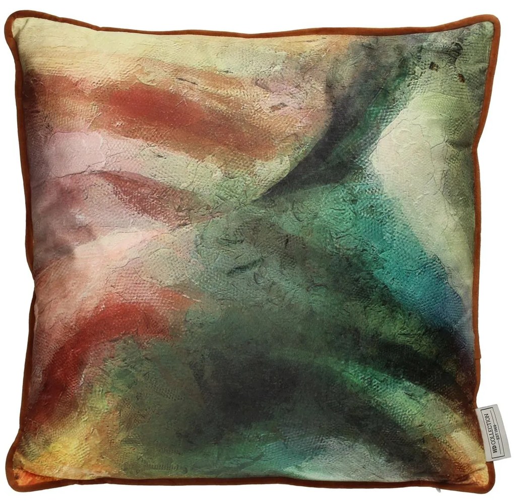Μαξιλάρι ArteLibre Αφηρημένο Πολύχρωμο Βελούδο 45x45cm