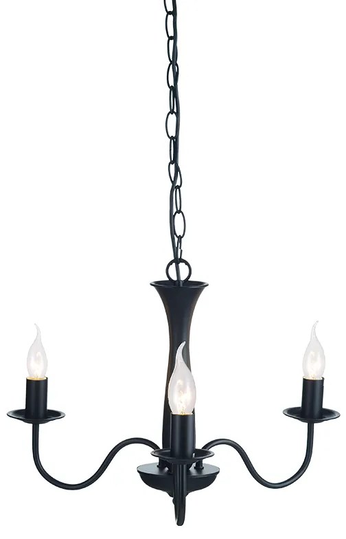 Φωτιστικό Κρεμαστο Aca DLA12013PB KNOSSOS Μαύρο Ματ (Black Mat)