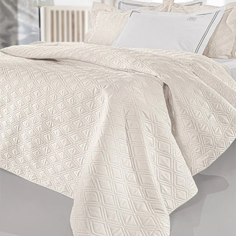 Κουβερλί King Size (Σετ 250x240) Guy Laroche Honour Ivory