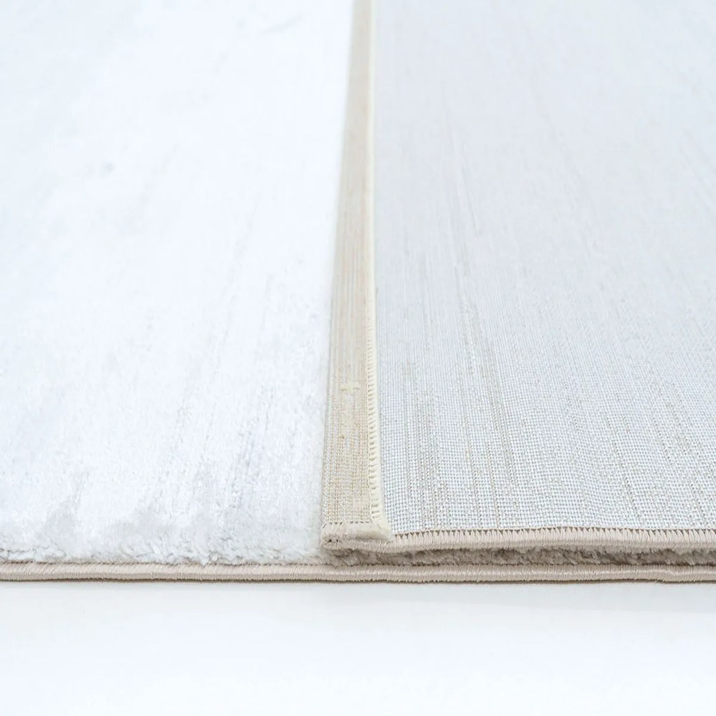 Χαλί (133x190) Ezzo Seta E086AH9 Cream