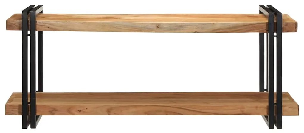vidaXL Ράφι τοίχου 110x33x45 cm Μασίφ ξύλο ακακίας