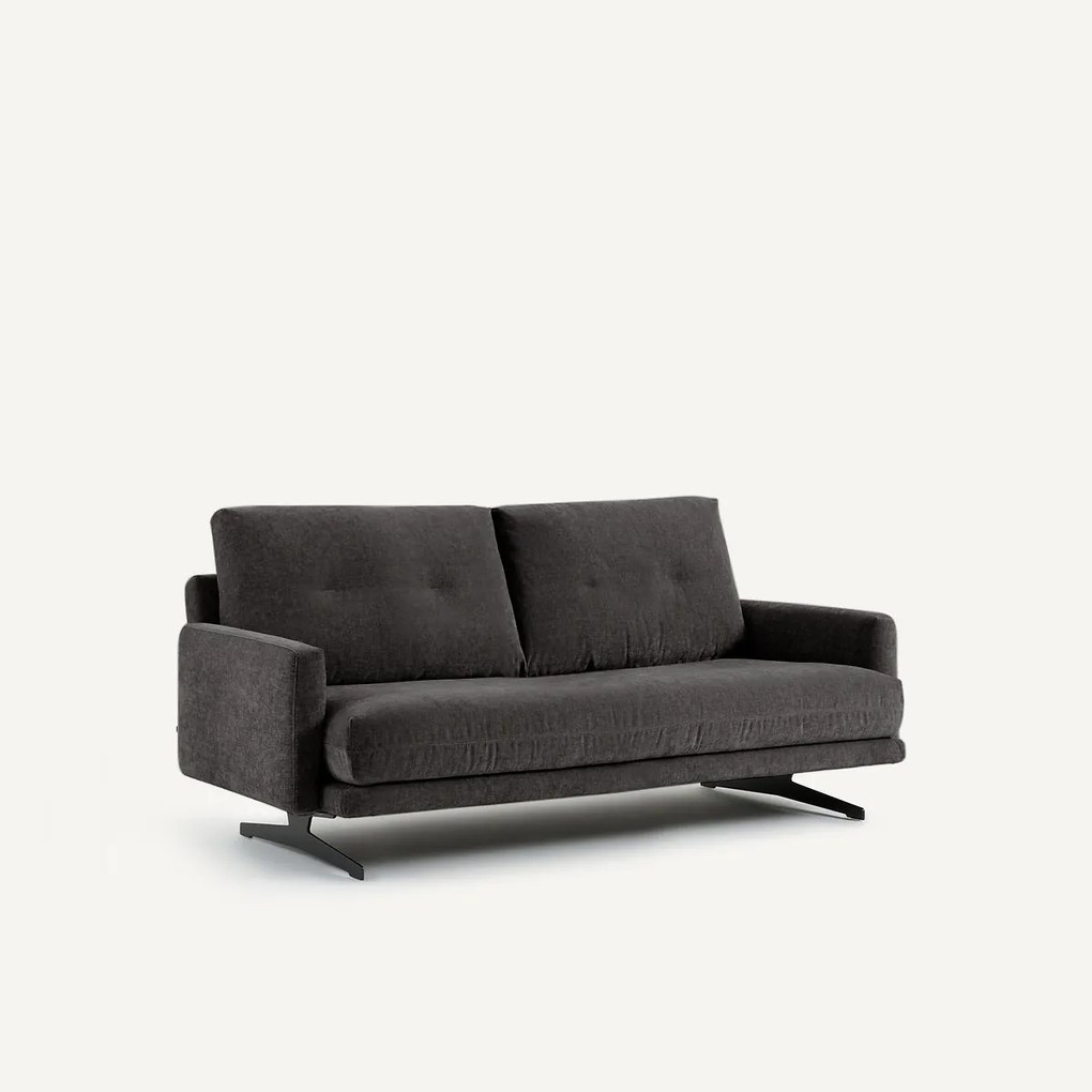 Καναπές 2 θέσεων από βελούδινο chenille, Delicato