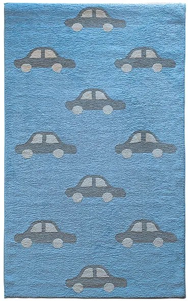 ΧΑΛΙ ΠΑΙΔΙΚΟ KIDDO CARS LIGHT BLUE - 090cm x 160cm - 2001901