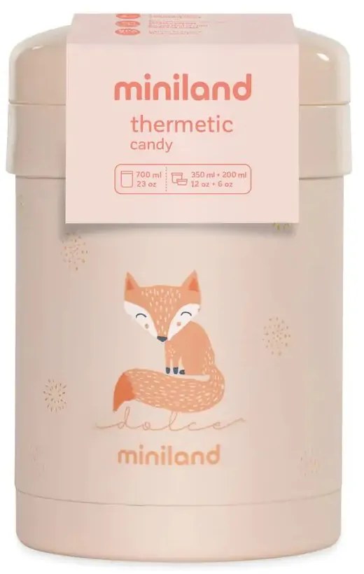 Θερμός φαγητού Miniland Dolce Candy MUSH & SOLID 700ml