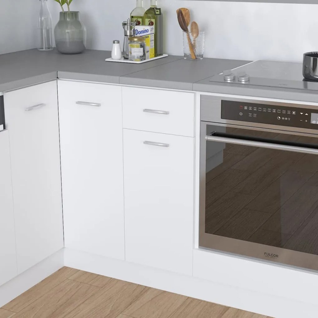 vidaXL Πάγκος Κουζίνας Γκρι 30 x 60 x 2,8 εκ. από Μοριοσανίδα