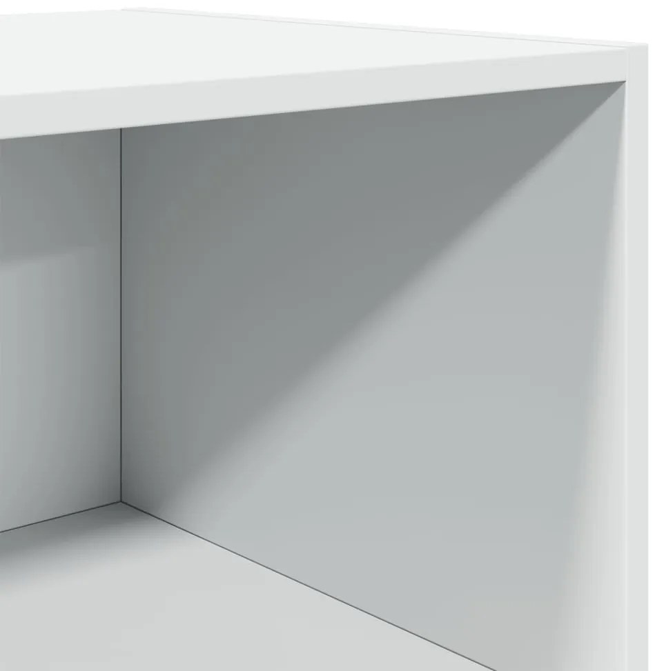 Ντουλάπι Λευκό 50x41x185 εκ. Επεξεργασμένο Ξύλο - Λευκό