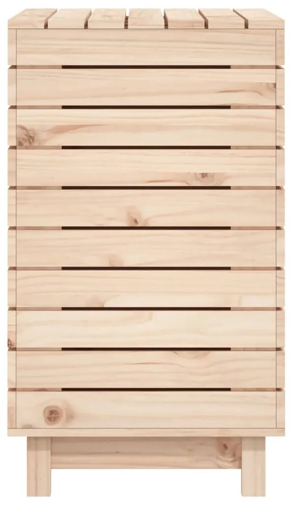 vidaXL Καλάθι Ρούχων 88,5 x 44 x 76 εκ. από Μασίφ Ξύλο Πεύκου