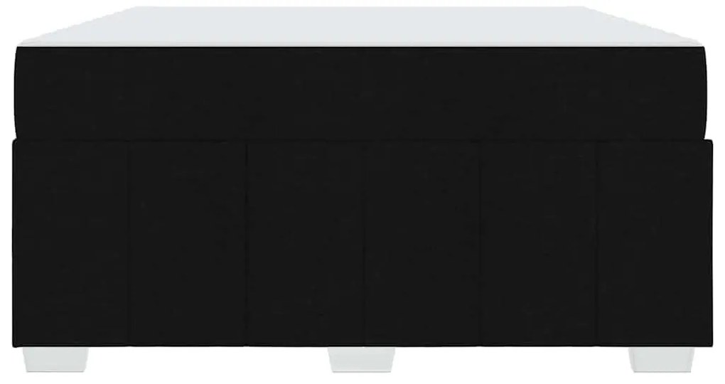 vidaXL Σκελετός Κρεβατιού με στρώμα Μαύρο 160 x 200 cm ύφασμα