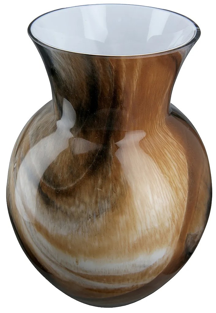 Βάζο ArteLibre Καφέ Γυαλί 26cm