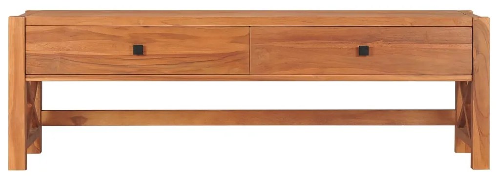 vidaXL Έπιπλο Τηλεόρασης 140 x 40 x 45 εκ. από Ξύλο Teak