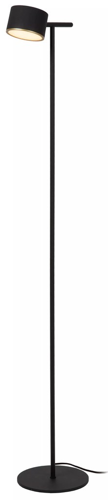 Φωτιστικό Επιδαπέδιο Lucide 44717-08-30 GIAN Μαύρο Ματ (Black Mat) 2700 K