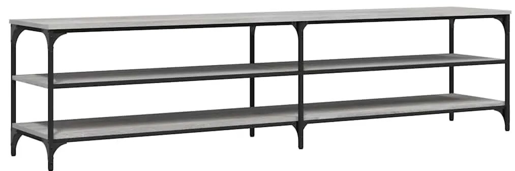vidaXL Έπιπλο Τηλεόρασης Γκρι Sonoma 200x30x50 εκ. Επεξ. Ξύλο
