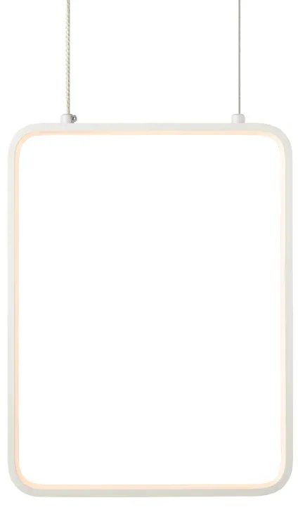 Φωτιστικό Οροφής Μονόφωτο LED Aca Symetria V30LEDP26WH White