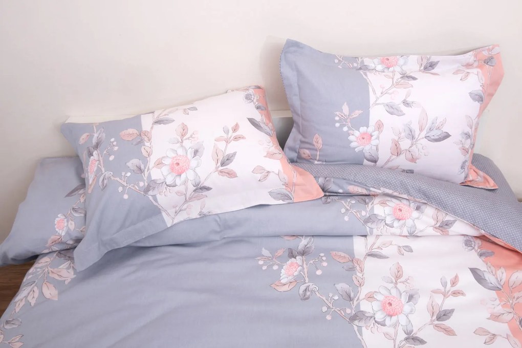 Σετ Πάπλωμα Υπέρδιπλο 220x240 Έμερσον Σάπιο μήλο Viopros