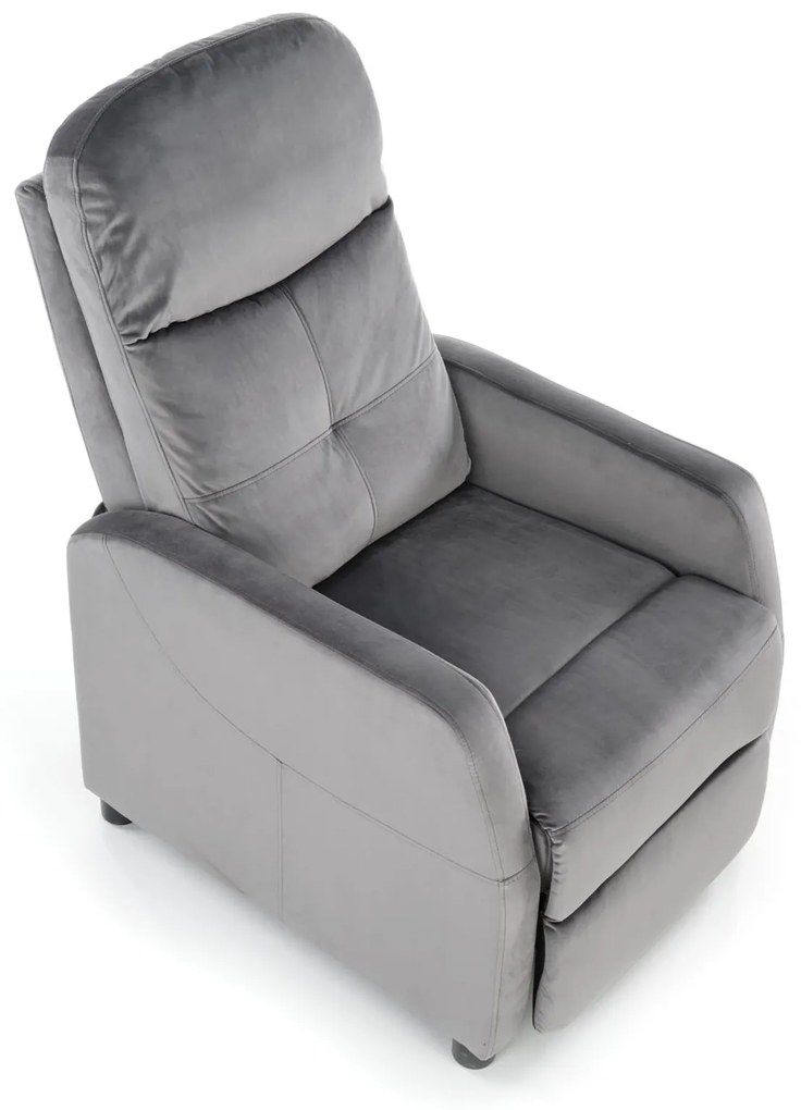 FELIPE 2 recliner color: grey DIOMMI V-CH-FELIPE_2-FOT-POPIELATY