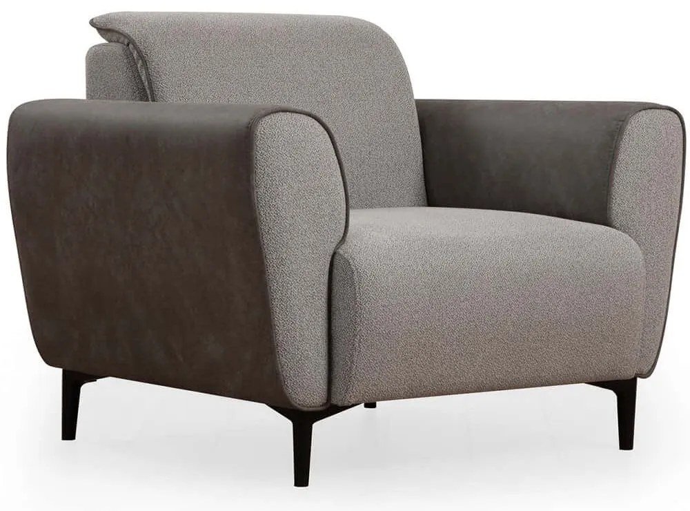 Πολυθρόνα Aren 560ARE2231 100x85x85cm Grey