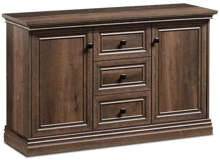 Μπουφές Mozart χρώμα καρυδί 121x40x76,5εκ 121x40x76.5 εκ.