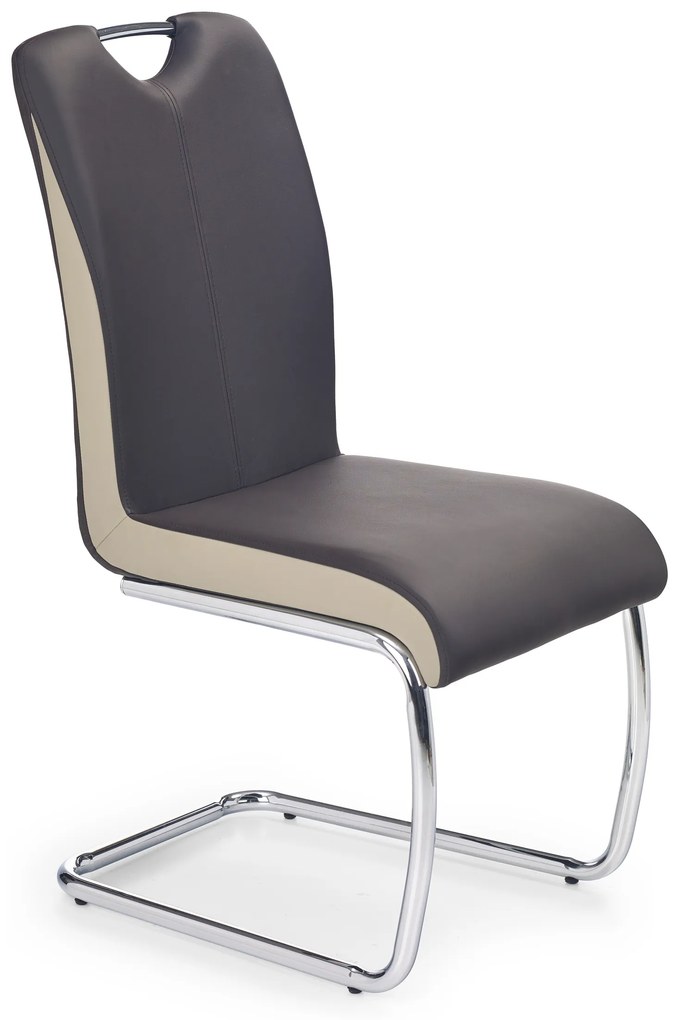K184 chair color: dark brown DIOMMI V-CH-K/184-KR-C.BRĄZ DIOMMI-60-20917