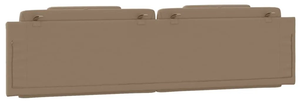 vidaXL Μαξιλάρι για Κεφαλάρι Viana Καπουτσίνο 200 εκ. από Συνθετικό Δέρμα