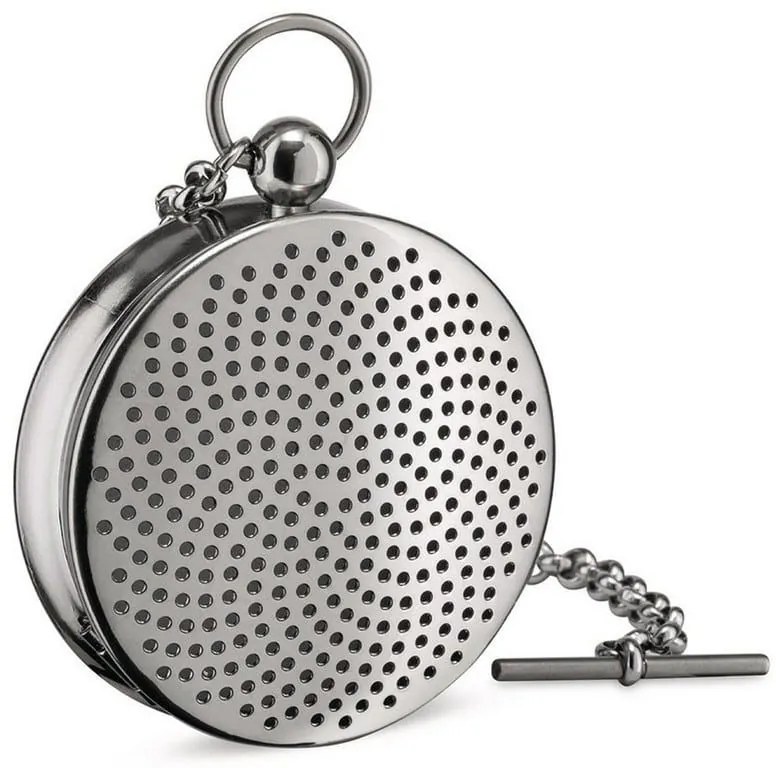 Φίλτρο Τσαγιού T-Timepiece TWY01 6x4,5x2cm Από Ανοξείδωτο Ατσάλι Silver Alessi Ανοξείδωτο Ατσάλι