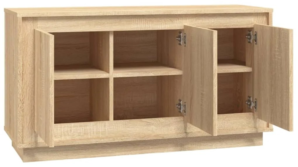 vidaXL Ντουλάπι Sonoma Oak102x35x55 εκ. από Επεξεργασμένο Ξύλο