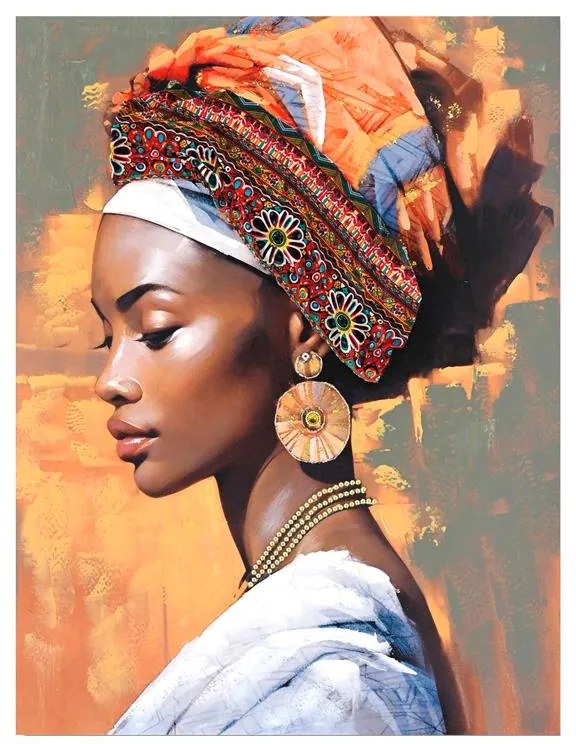 Πίνακας σε καμβά Danniela II Inart 90x3x120εκ 90x3x120 εκ.