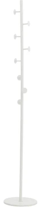 Καλόγερος Kroker λευκό μέταλλο 30x30x173εκ Υλικό: STEEL PIPE 029-000228