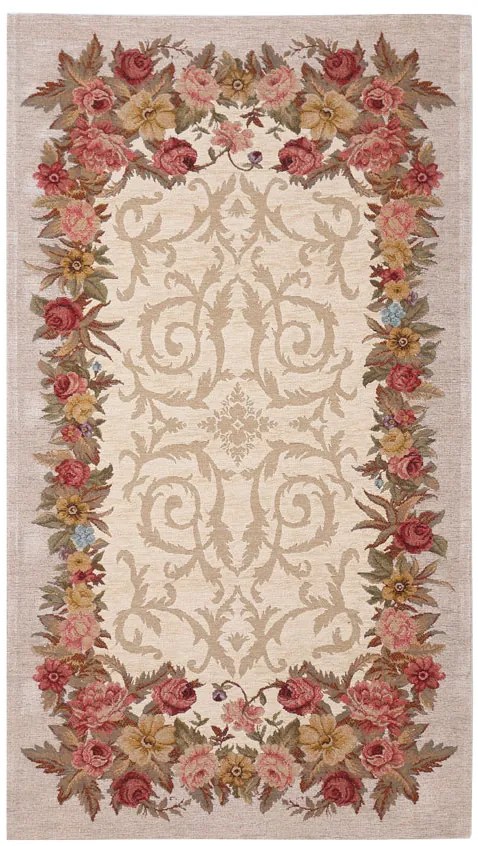 Χαλί Canvas Aubuson Round 822 J Royal Carpet - 150 x 150 cm