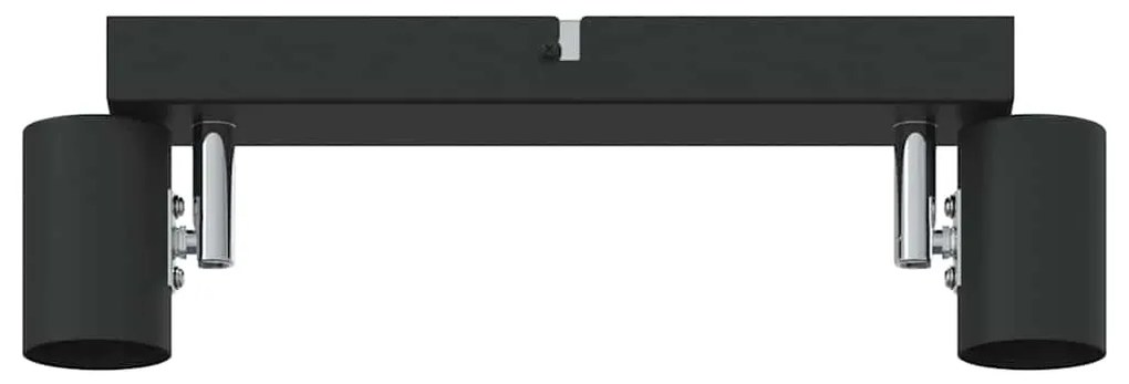 vidaXL Σποτ οροφής Μαύρο 26 x 6.5 x 11.5 εκ Ατσάλι