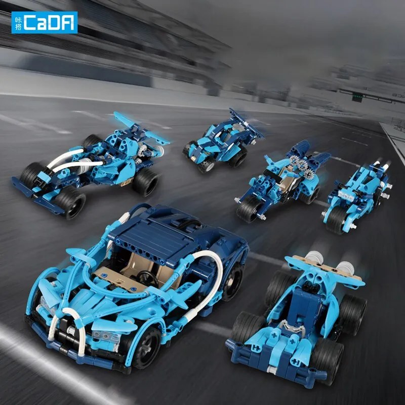 Blue Phantom Οχήματα CADA με μηχανισμό ώθησης – 6 in 1