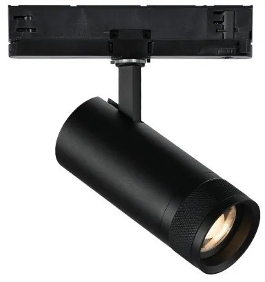Σποτ Τριφασικής Ράγας Link LED 15W Μαύρο 3000K Dimmer 1-10V Eos 302942 Ideal Lux 302942