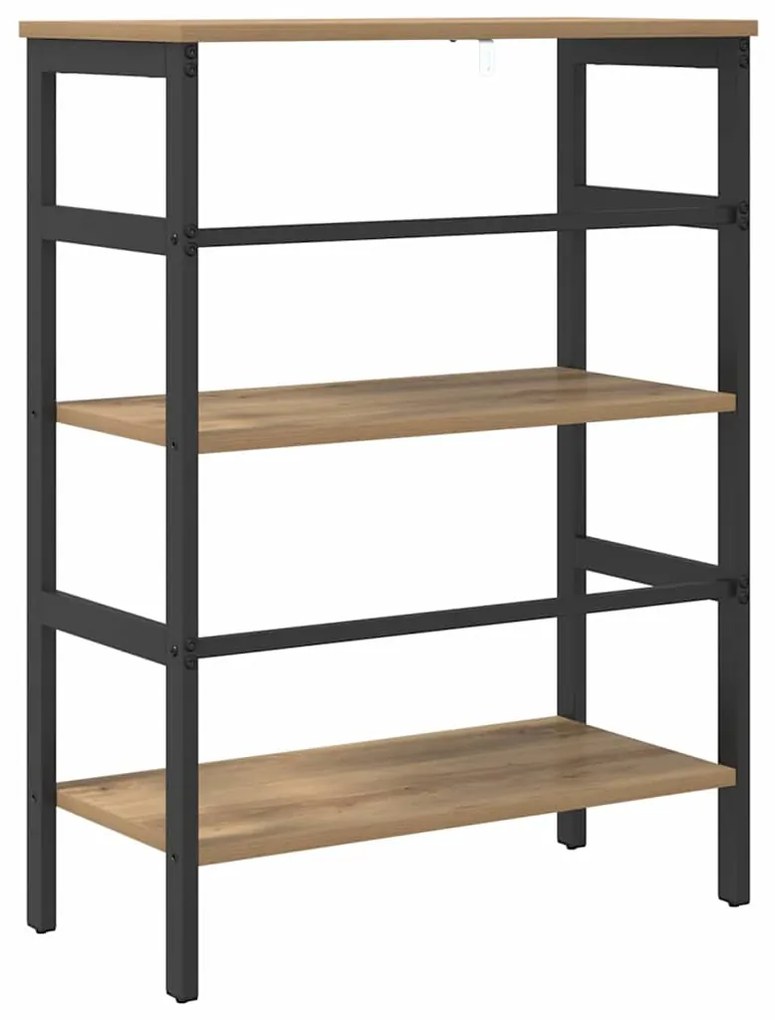 vidaXL Ράφι Βιβλίων Artisan Oak 60 x 29,5 x 81 εκ Επεξεργασμένο ξύλο