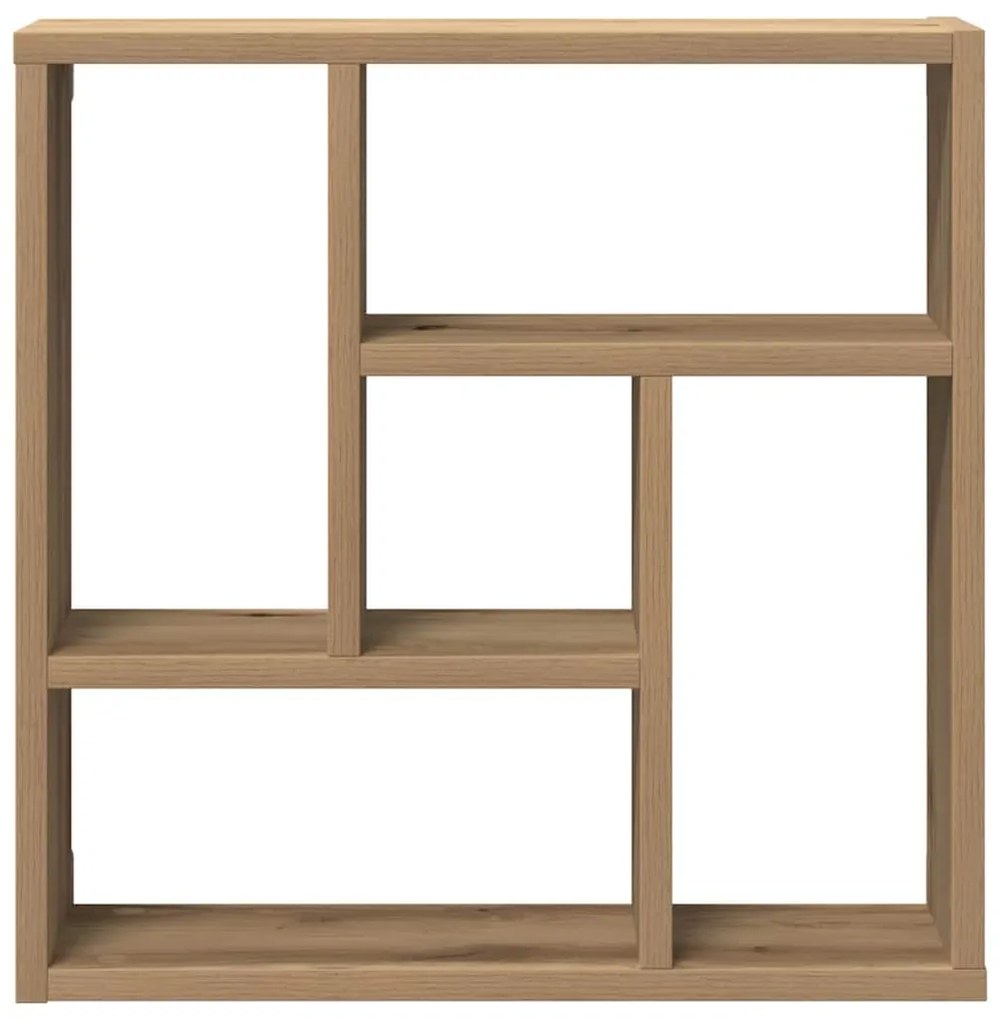 vidaXL Ράφι Τοίχου για Τεχνίτης Δρυς 45x16x45 εκ. Μοριοσανίδα