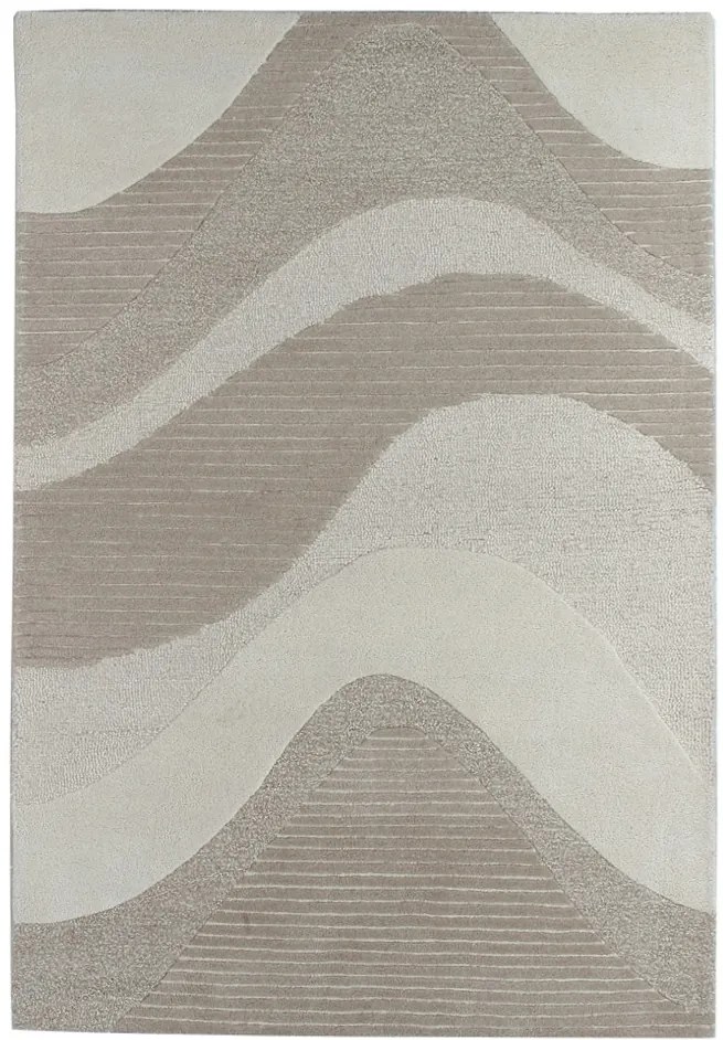 Χειροποίητο Χαλί Texture TIDDLE WHITE Royal Carpet - 140 x 190 cm - 19SRTIBEW.140190 - 19SRTIBEW.140190