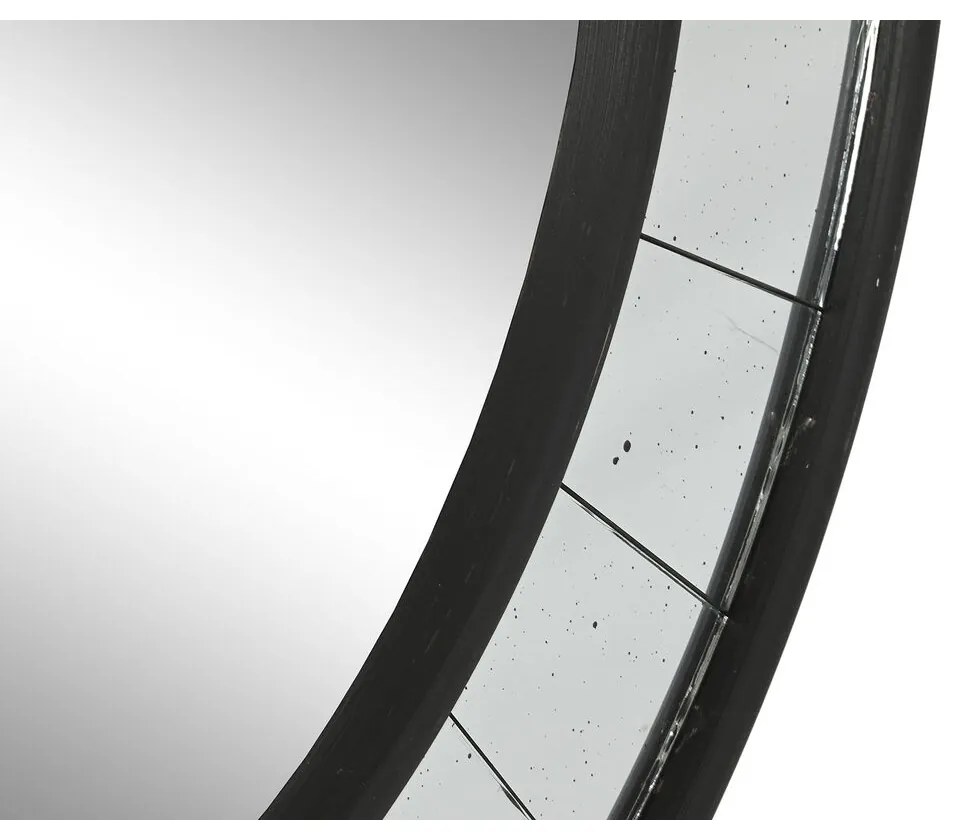 Μόνιμος καθρέφτης Home ESPRIT Μαύρο 88 x 5 x 88 cm