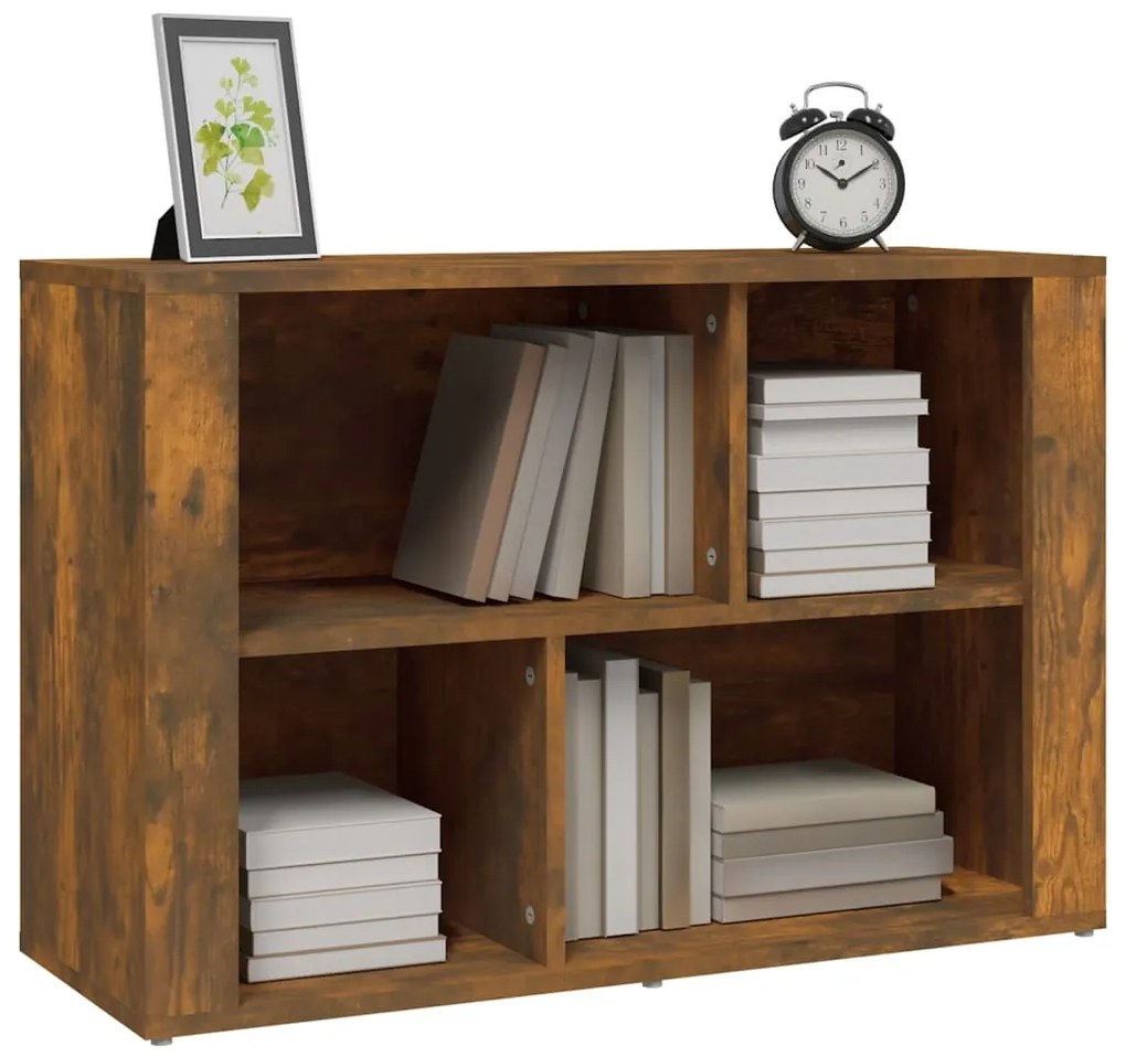 vidaXL Ντουλάπι Καπνιστή Δρυς 80x30x54 εκ. από Επεξεργασμένο Ξύλο