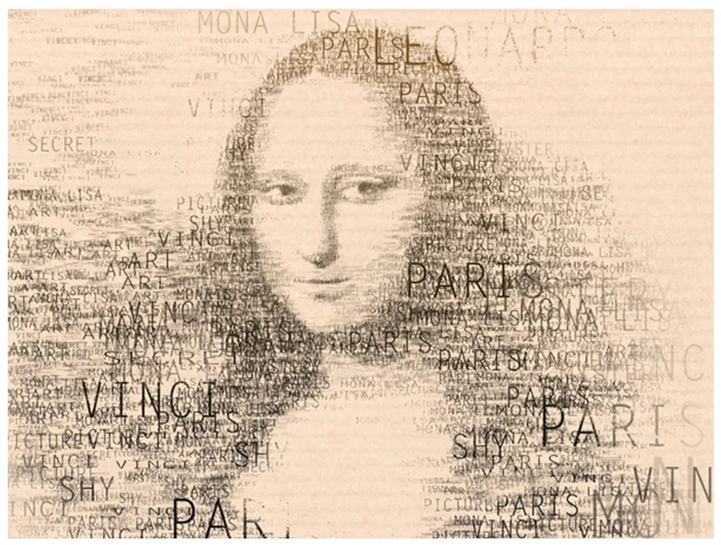 Φωτοταπετσαρία - Mona Lisa's thoughts 250x193