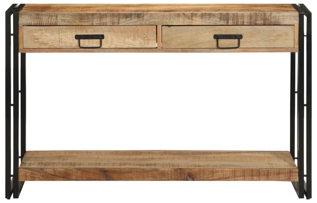 vidaXL Τραπέζι κονσόλας 120x33x75 εκ. Μασίφ ξύλο μάνγκο