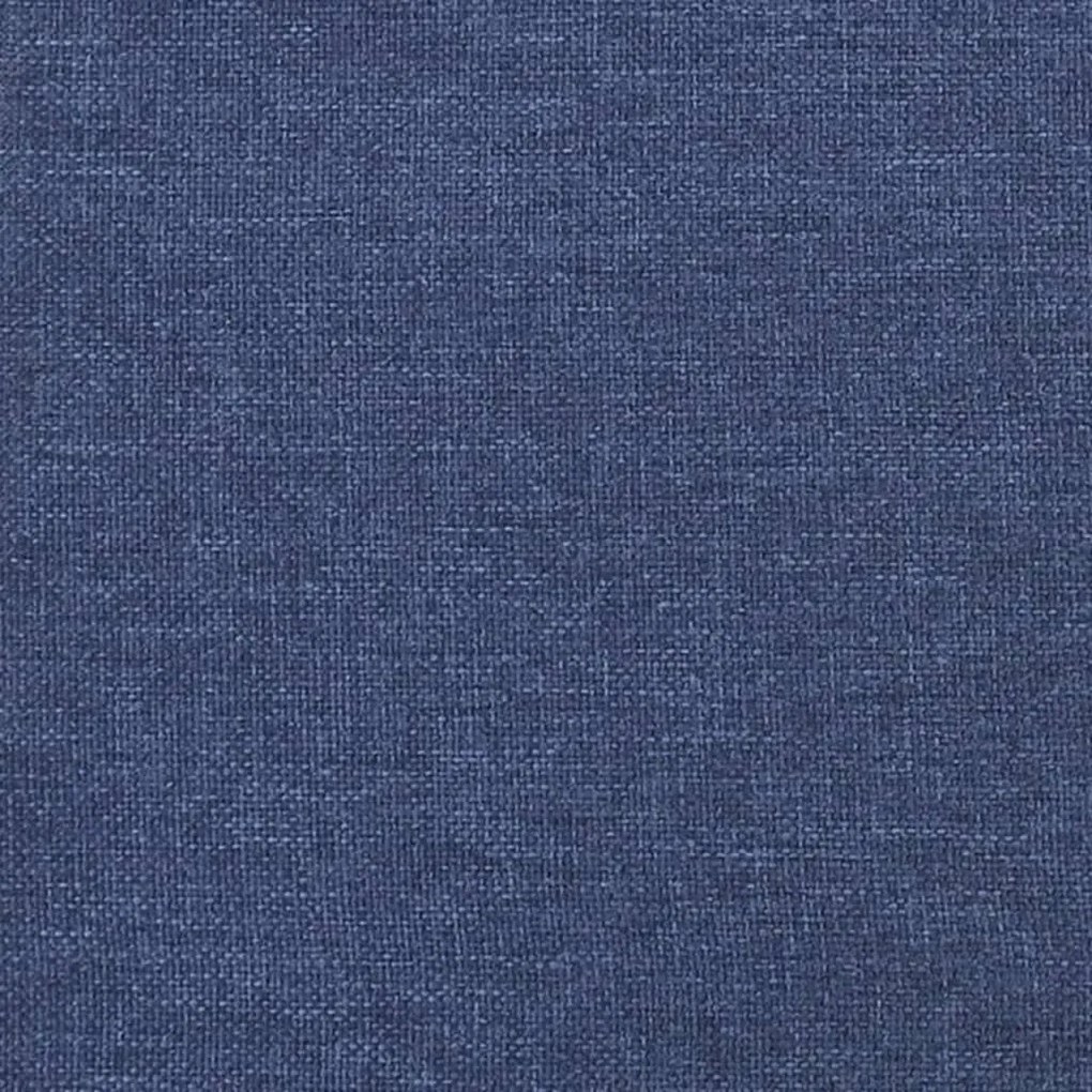 vidaXL Στρώμα με Pocket Springs Μπλε 90x200x20 εκ. Υφασμάτινο